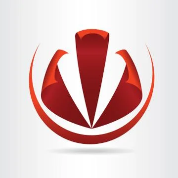 Abstract symbol. Stock Illustration