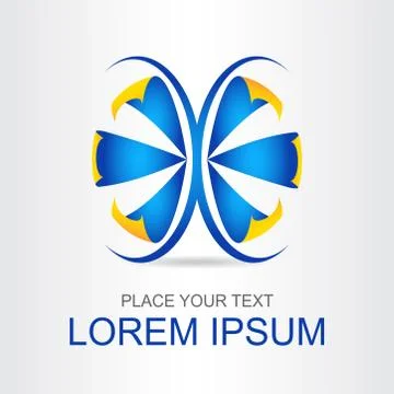 Abstract symbol. Illustrazione stock