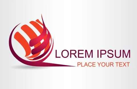 Abstract symbol. Illustrazione stock