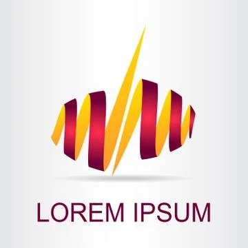 Abstract symbol. Stock Illustration