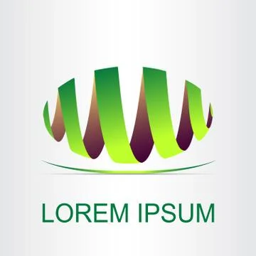 Abstract symbol. Stock Illustration