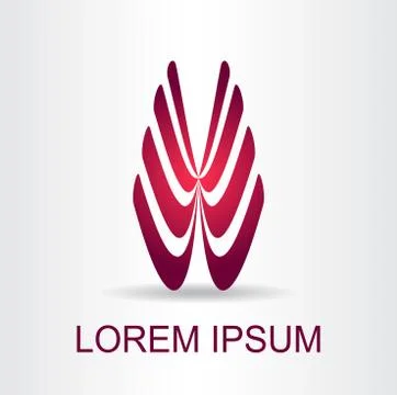 Abstract symbol. Stock Illustration