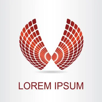 Abstract symbol. Stock Illustration