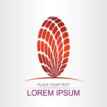 Abstract symbol. Stock Illustration