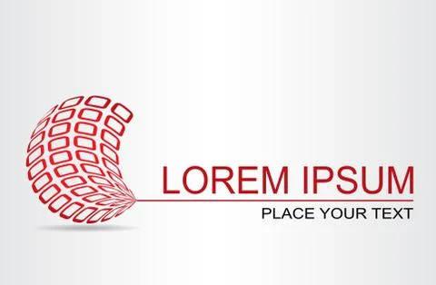 Abstract symbol. Stock Illustration