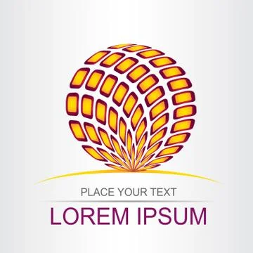 Abstract symbol. Stock Illustration