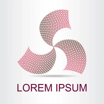 Abstract symbol. Stock Illustration