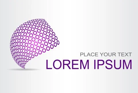 Abstract symbol. Illustrazione stock