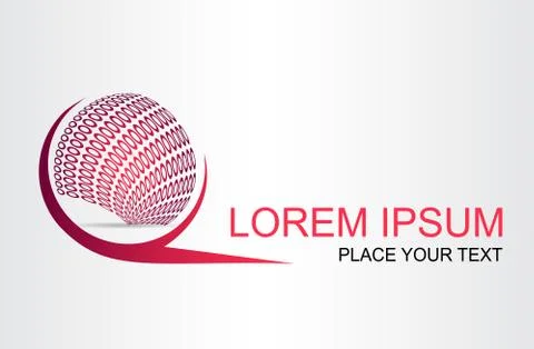 Abstract symbol. Illustrazione stock