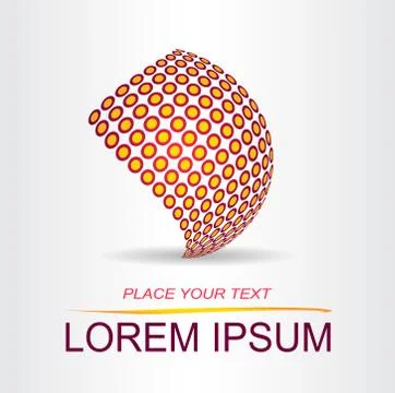 Abstract symbol. Illustrazione stock