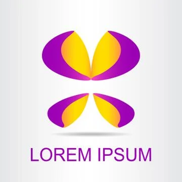 Abstract symbol. Stock Illustration