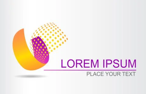 Abstract symbol. Stock Illustration