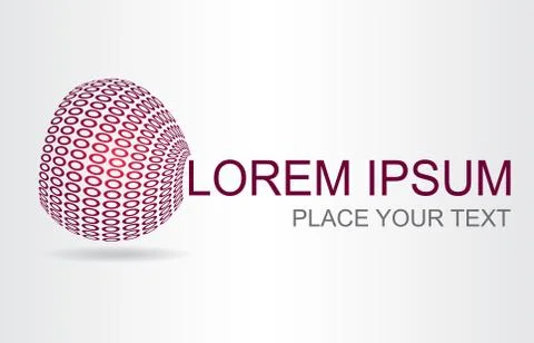 Abstract symbol. Illustrazione stock