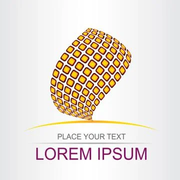 Abstract symbol. Stock Illustration