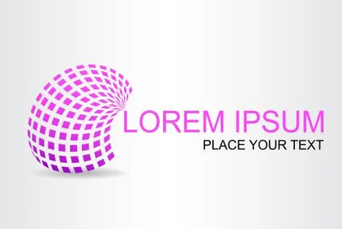 Abstract symbol. Illustrazione stock