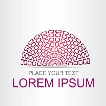 Abstract symbol. Illustrazione stock