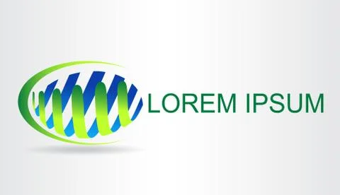 Abstract symbol. Stock Illustration