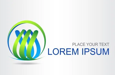 Abstract symbol. Stock Illustration