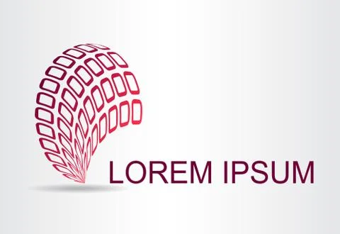 Abstract symbol. Stock Illustration