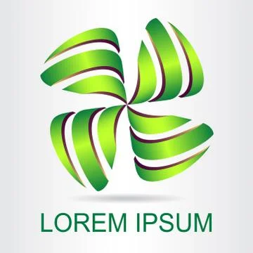 Abstract symbol. Illustrazione stock