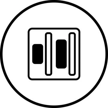 Abstract Symbol: Representing Data Organization and Structure with Rectangl.. 스톡 일러스트