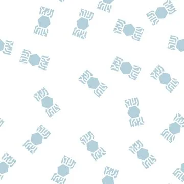 Abstract symbolism glyph vector seamless pattern Illustrazione stock