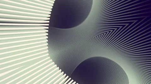 Abstract symmetric moving composition. 3d rendering loop animation 4K Stock Footage 265060774