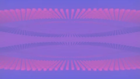 Abstract symmetrical 3d rendering background seamless loop animation 4K Stock Footage 246303208