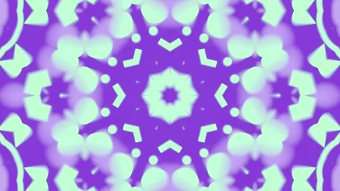 Abstract symmetrical composition in bright tones. 3d rendering animation 4K Stock Footage 303866584