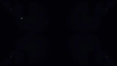 Abstract Symmetrical Dark Pattern Motion Graphics Loop Stock Footage 332234847