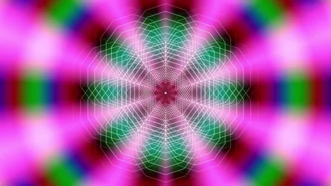 Abstract Symmetrical Digital Art Vidéo 333077035