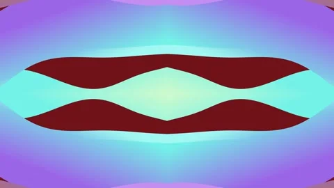 Abstract Symmetrical Geometric Gradient Motion Background Stock Footage 332039266