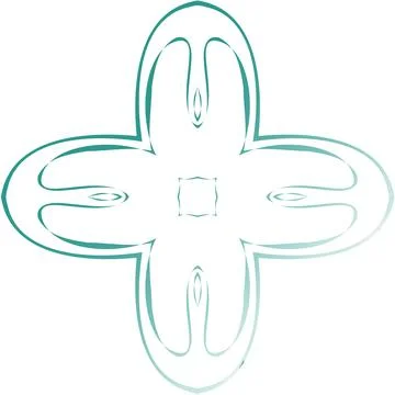 Abstract Symmetrical Gradient Vector Shape Modern Digital Design Modern Dig.. 스톡 사진