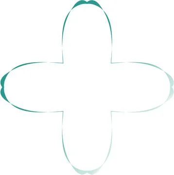 Abstract Symmetrical Gradient Vector Shape Modern Digital Design Modern Dig.. Foto stock