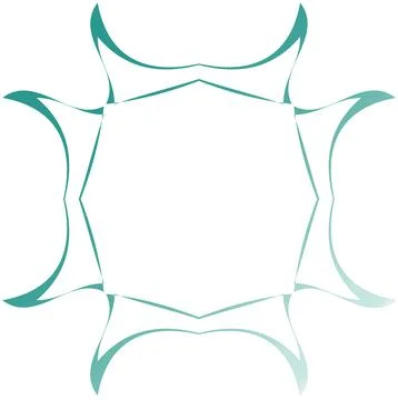 Abstract Symmetrical Gradient Vector Shape Modern Digital Design Modern Dig.. 스톡 사진