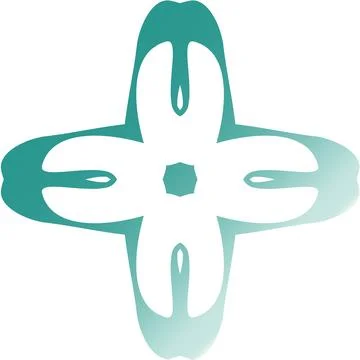 Abstract Symmetrical Gradient Vector Shape Modern Digital Design Modern Dig.. 스톡 사진