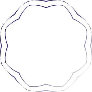 Abstract Symmetrical Gradient Vector Shape Modern Digital Design Modern Dig.. 库存照片