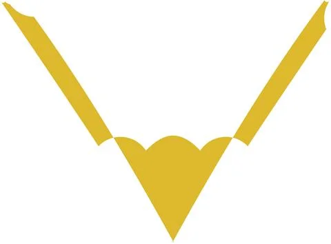 Abstract Symmetrical Gradient Vector Shape Modern Digital Design Modern Dig.. Stock Photos