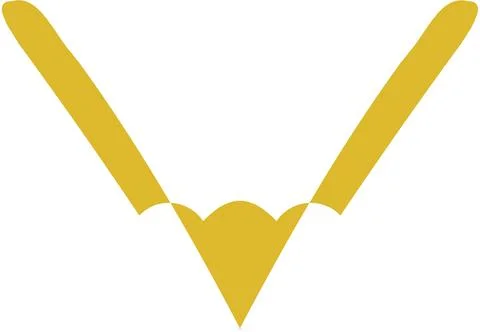 Abstract Symmetrical Gradient Vector Shape Modern Digital Design Modern Dig.. Foto stock