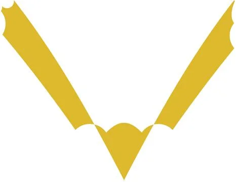 Abstract Symmetrical Gradient Vector Shape Modern Digital Design Modern Dig.. Stockfoto's