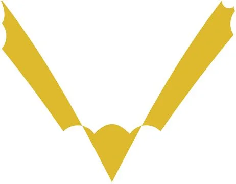 Abstract Symmetrical Gradient Vector Shape Modern Digital Design Modern Dig.. Foto stock