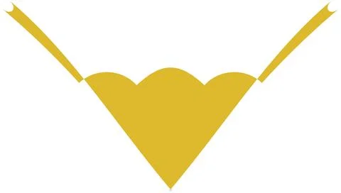 Abstract Symmetrical Gradient Vector Shape Modern Digital Design Modern Dig.. Stockfoto's