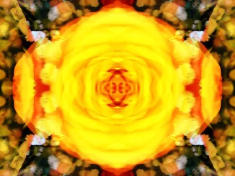 Abstract symmetrical pattern Stock Photos