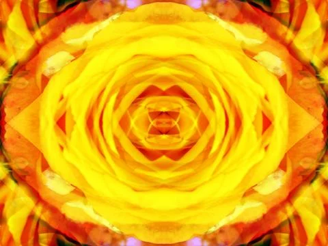 Abstract symmetrical pattern Stock Photos