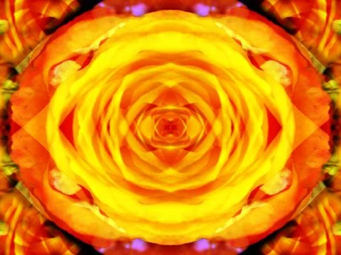 Abstract symmetrical pattern Stock Photos