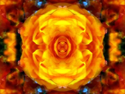 Abstract symmetrical pattern Stock Photos