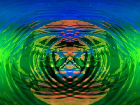 Abstract symmetrical pattern Stock Photos