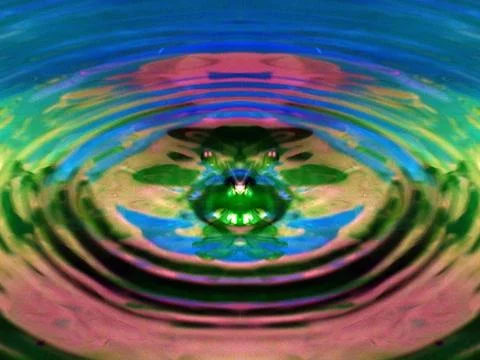 Abstract symmetrical pattern Stock Photos