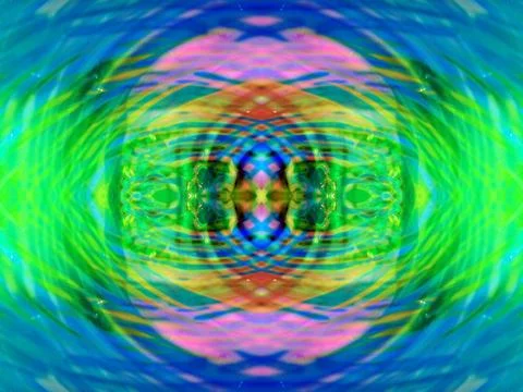 Abstract symmetrical pattern Stock Photos