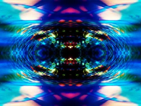 Abstract symmetrical pattern Stock Photos